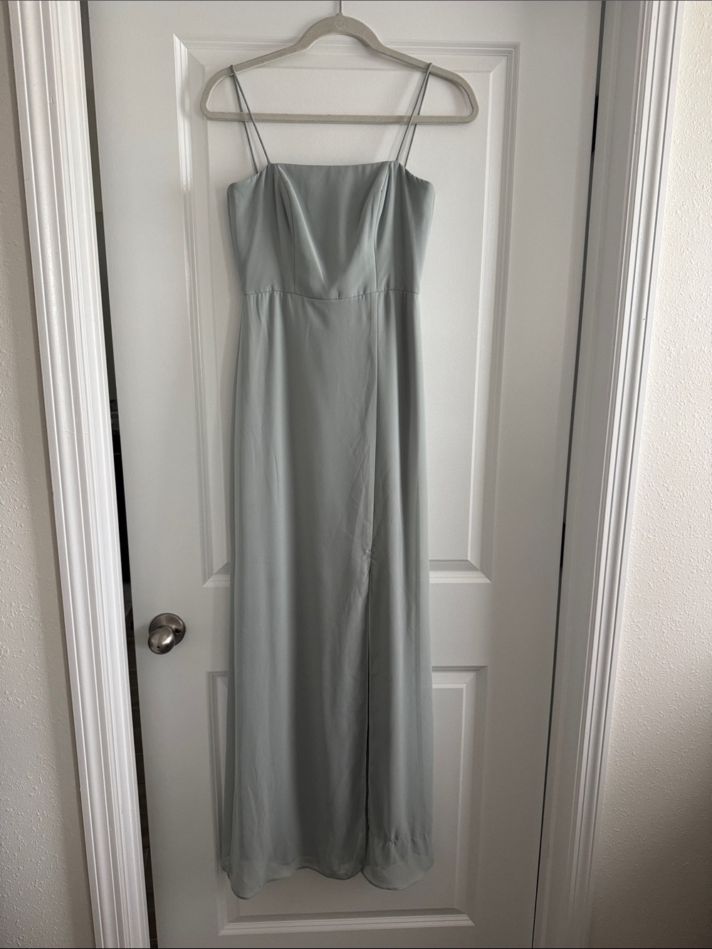 Spaghetti Strap Sage Maxi Dress
